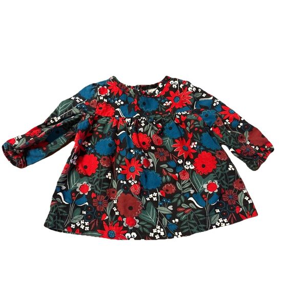 Carter’s Just One You Girl’s Floral Long Sleeve Dress 3 Month - Picture 1 of 7